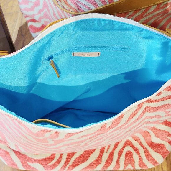 Glenda Gies Emma Handbag - Pink Zebra - Picture 3 of 4